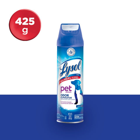 Lysol® Pet Solutions Spray Desinfectante Antibacterial - 425 g.