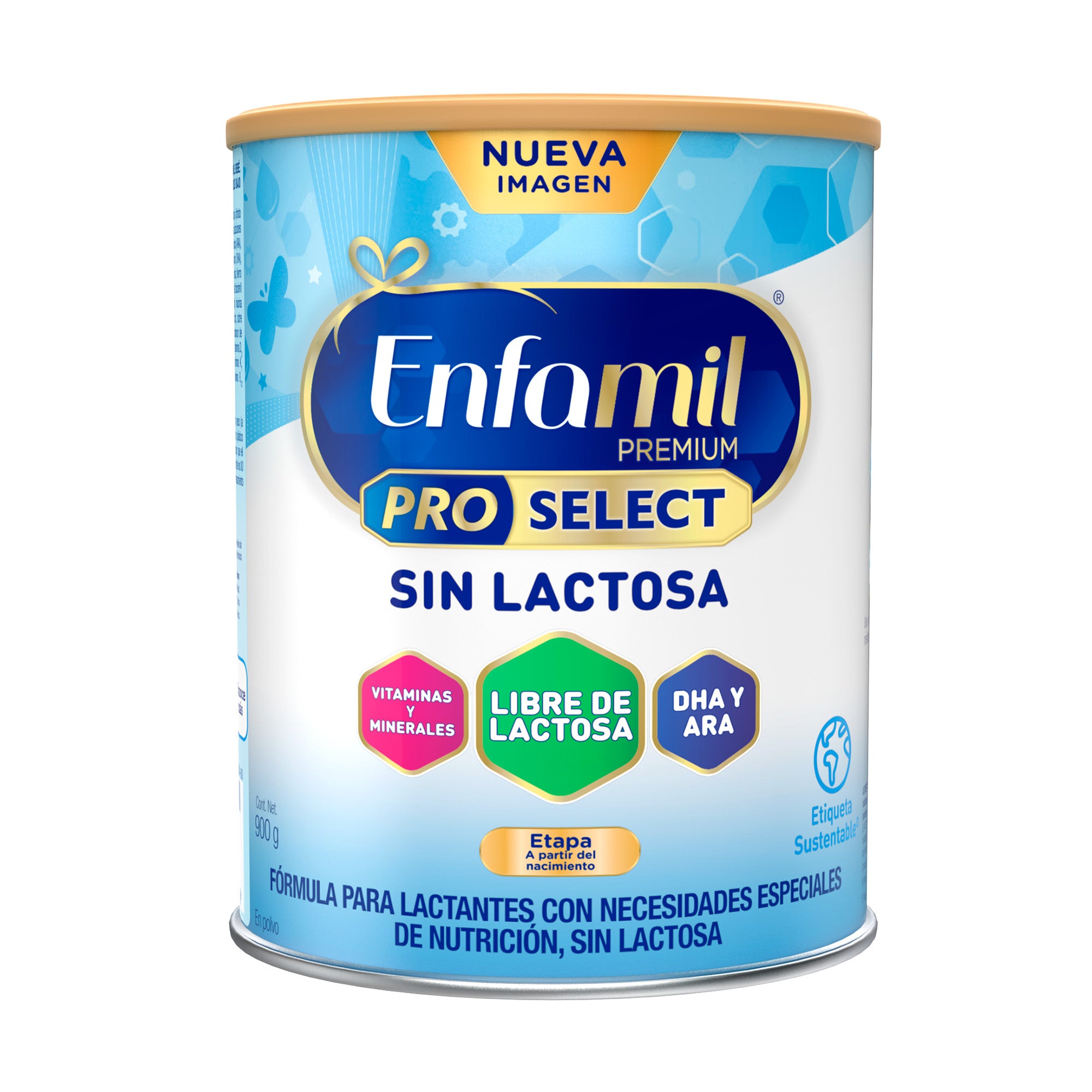 Enfamil® Premium ProSelect Sin Lactosa, Lata de 900 grs.