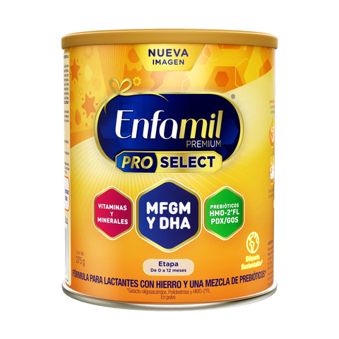 Enfamil® Premium ProSelect 0-12 meses, Lata de 375 grs.