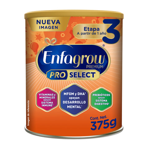 Enfagrow® Premium ProSelect Etapa 3, Lata de 375 grs.