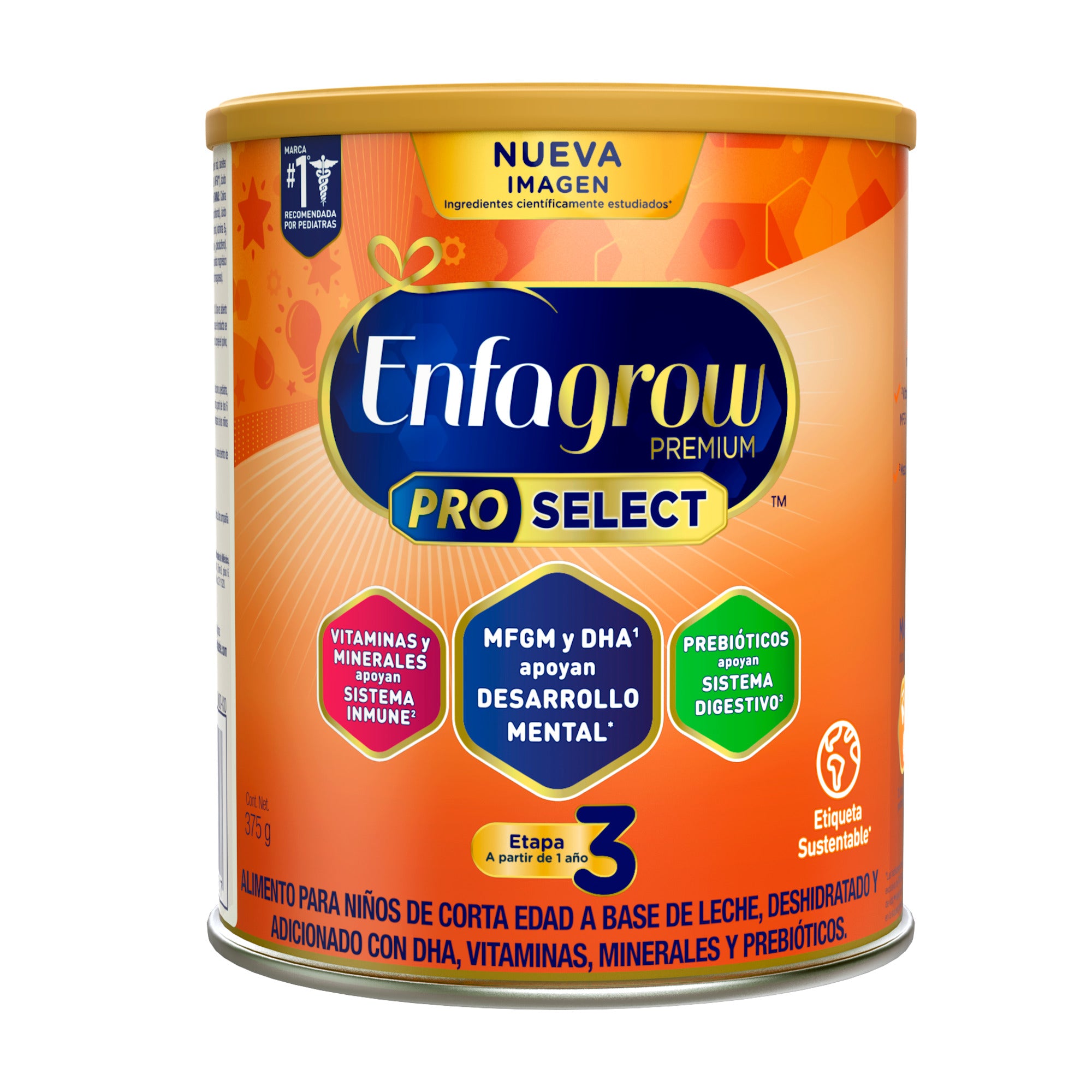 Enfagrow® Premium ProSelect Etapa 3, Lata de 375 grs.