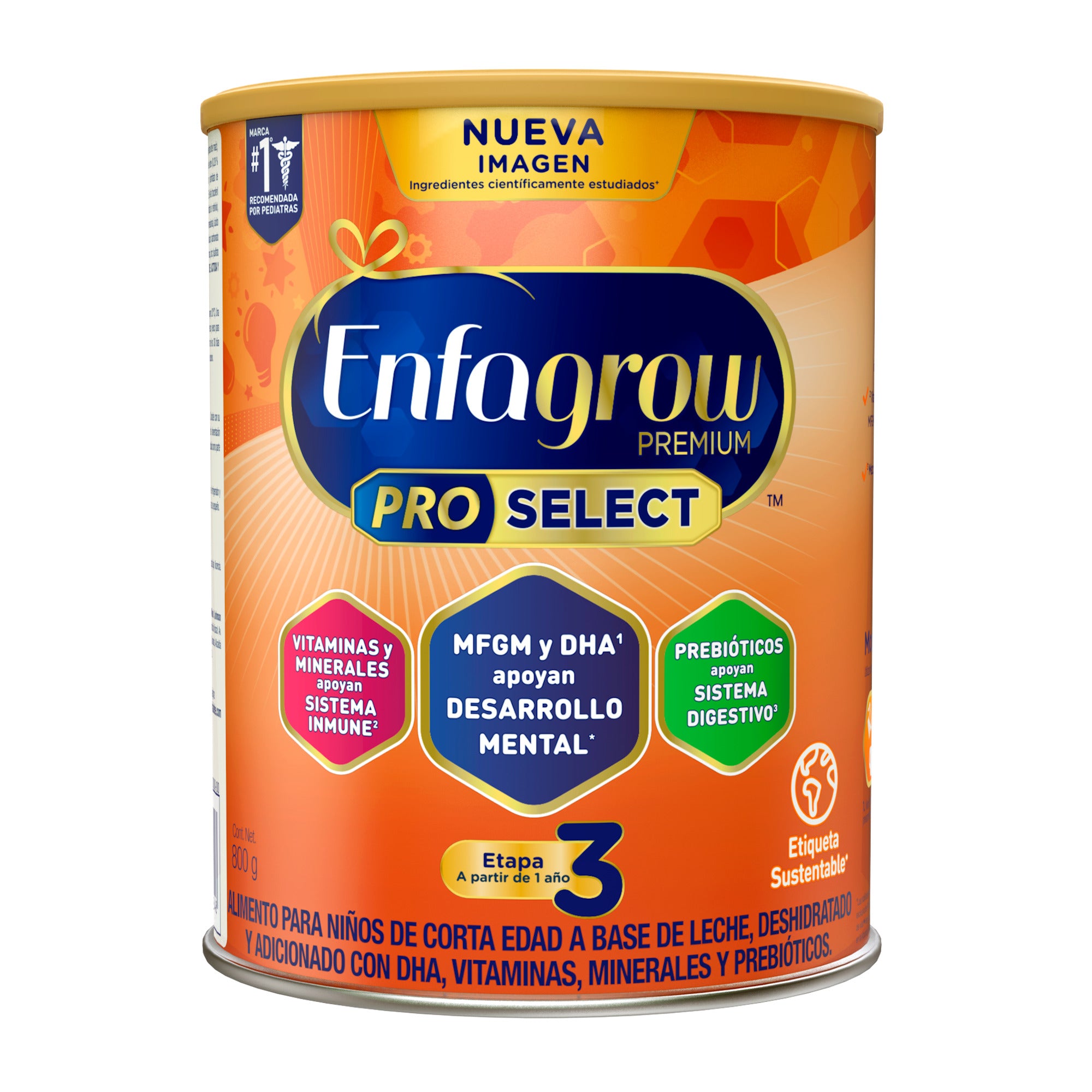 Enfagrow® Premium ProSelect Etapa 3, Lata de 800 grs.