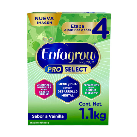 Enfagrow® Premium ProSelect Etapa 4, Caja de 1,1 kgs.