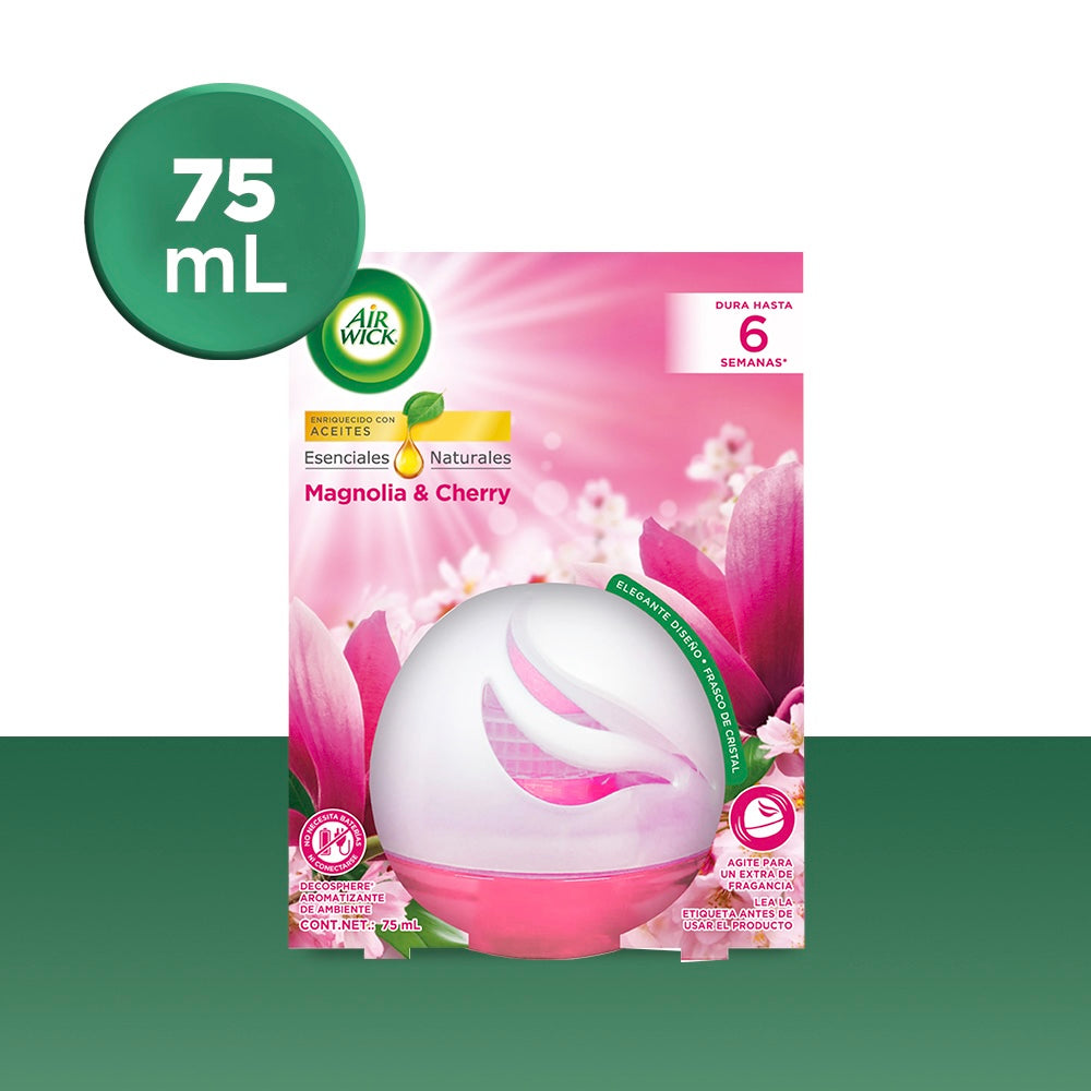 Air Wick® Aromatizante de Ambiente Decosphere Magnolia / Cherry 75 ml