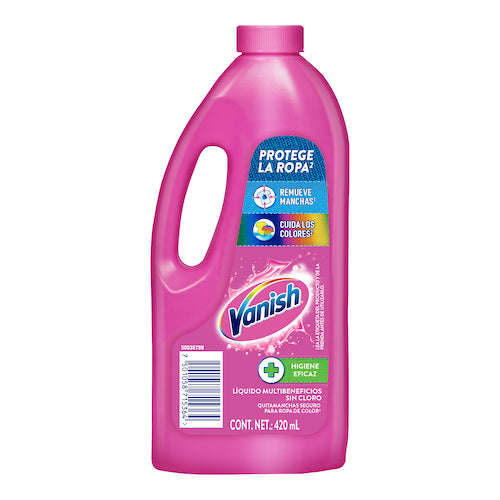 Vanish® Quitamanchas Líquido Vanish® para Ropa de Color - 420 ml.