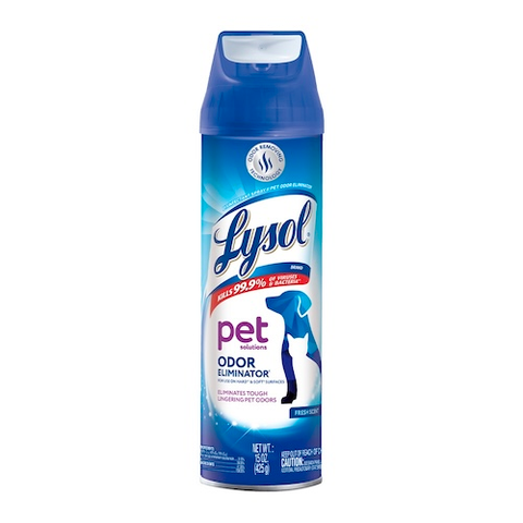 Lysol® Pet Solutions Spray Desinfectante Antibacterial - 425 g.