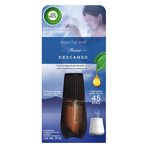 Air Wick® Vaporizador Essential Mist®, Descanso - Repuesto de 20 ml.