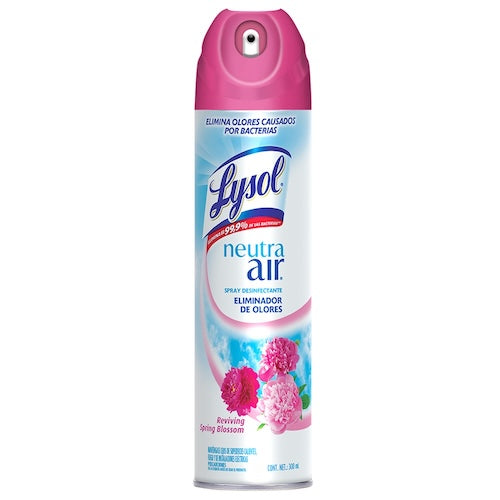 Lysol® Neutra Air Aerosol Desinfectante Eliminador de Olores Spring Blossom - 300 ml