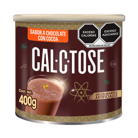 Cal-C-Tose® Chocolate, Lata de 400 grs.