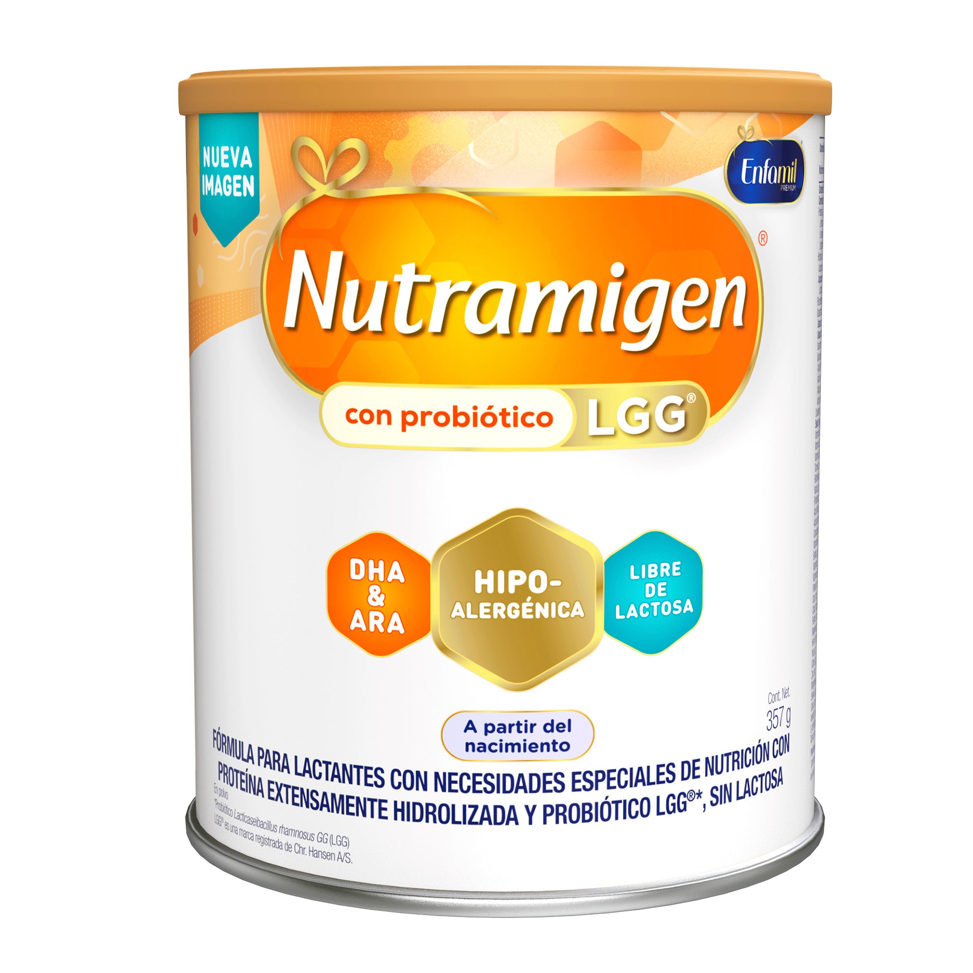 Nutramigen® a partir del nacimiento, Lata 357 grs.