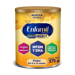 Enfamil® Premium ProSelect 0-12 meses, Lata de 375 grs.