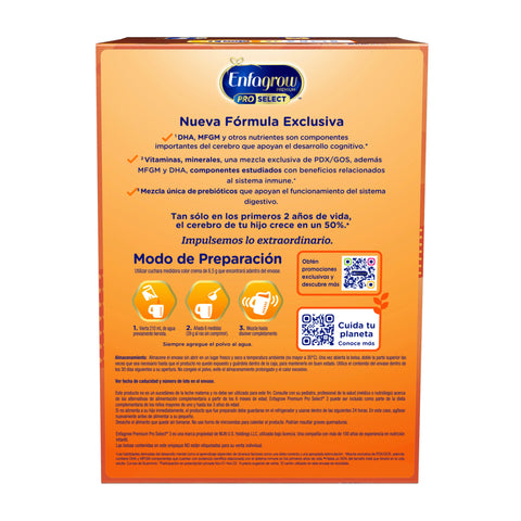 Enfagrow® Premium ProSelect Etapa 3, Caja de 1,1 kgs.