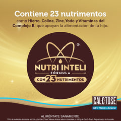 Cal-C-Tose® Chocolate Menos Azúcar, Bolsa de 280 grs.