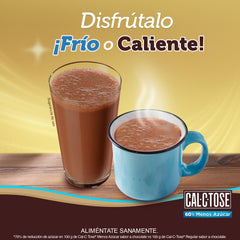 Cal-C-Tose® Chocolate Menos Azúcar, Bolsa de 440 grs.