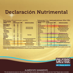 Cal-C-Tose® Chocolate Menos Azúcar, Bolsa de 440 grs.