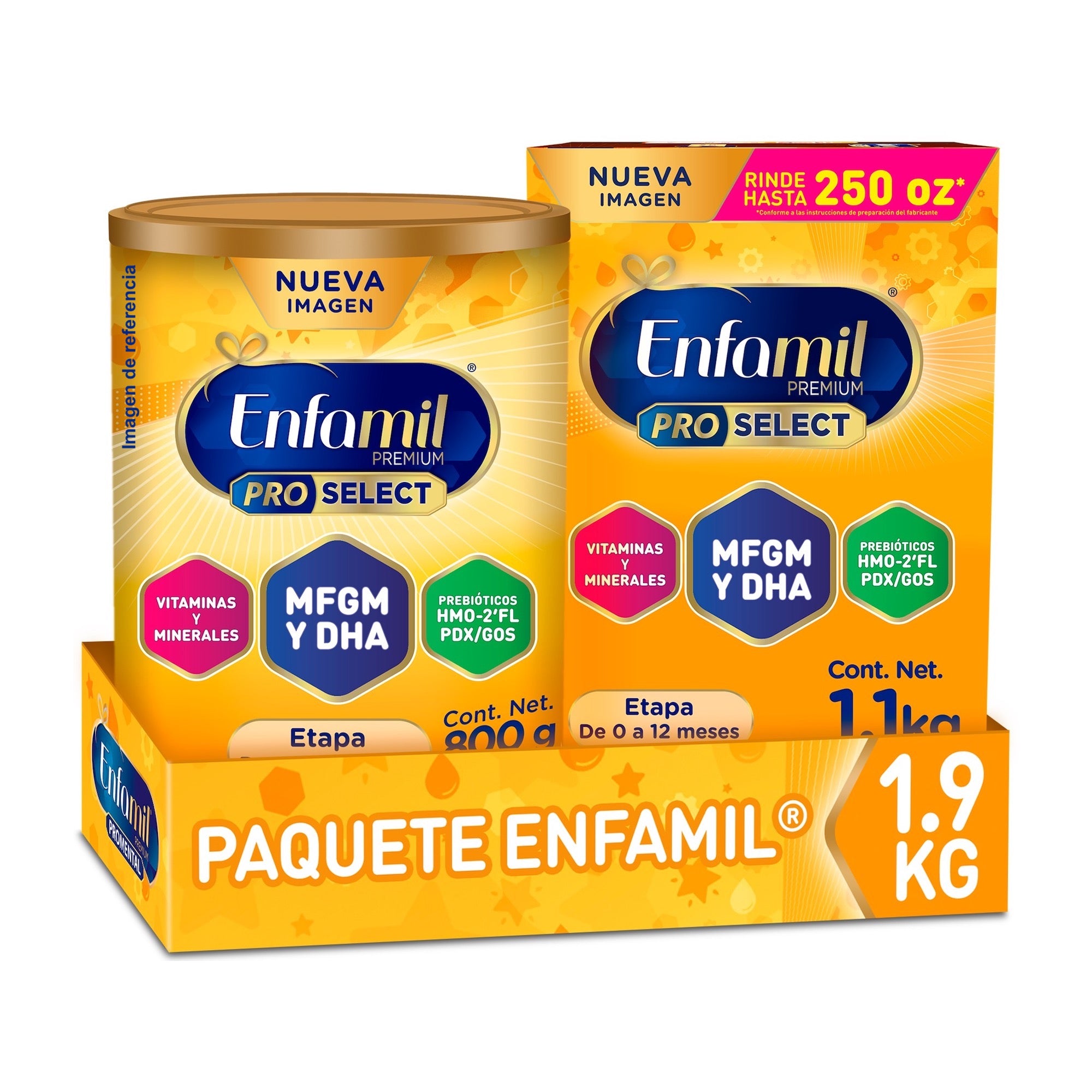 Fórmula láctea Enfamil Premium Etapa 1, de 0 a 6 meses, listo para usar con  6 pzas de 237 ml c/u