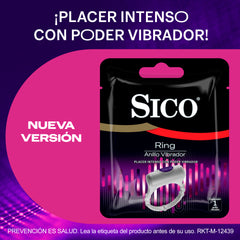 Sico® Ring Placer Intenso - Anillo Vibrador