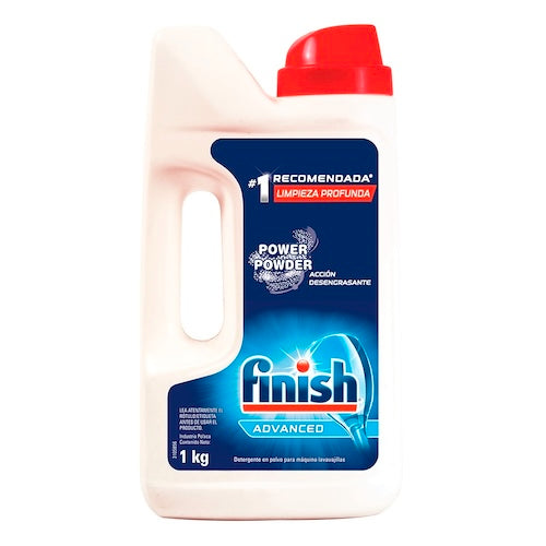 Finish® Power Powder, Detergente en polvo para lavavajillas - 1.0 kg