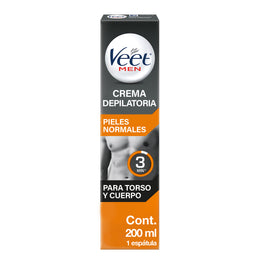 Veet® Men Crema Depilatoria para hombre - 200 ml.