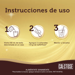 Cal-C-Tose® Chocolate, Bolsa de 350 grs.