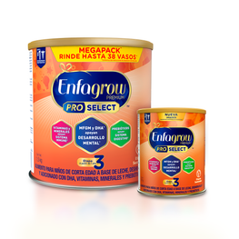 Enfagrow® Premium ProSelect Etapa 3, Lata de 1,5 kg + lata 375 g