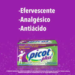 Picot® Plus - Caja con 9 sobres.