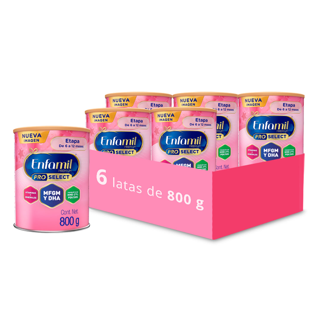 Enfamil® Premium ProSelect 6-12 meses, Pack de 4,8 kgs.