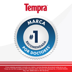 Tempra® Paracetamol, Caja con 20 tabletas - 500 mg.