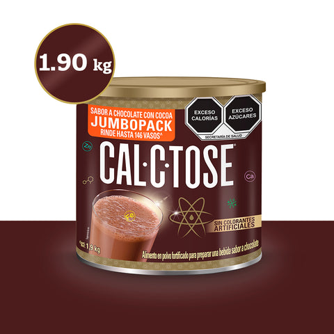 Cal-C-Tose® Chocolate, Lata de 1,9 Kgs.