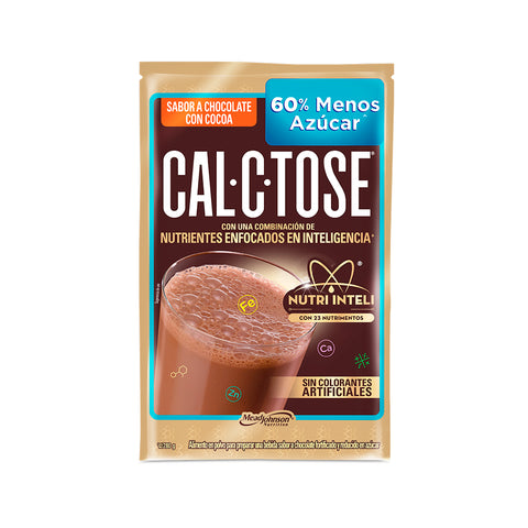 Cal-C-Tose® Chocolate Menos Azúcar, 440 grs.